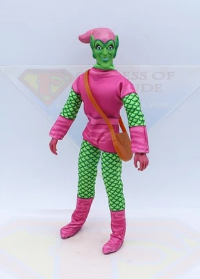 Figura de acción personalizada Mego Green Goblin ~ Figura original vintage ~ Traje de reproducción, bolso Foto 1 de 4
