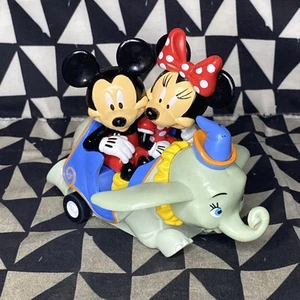 Disney Parks Mickey und Minnie Mouse Rückzugauto auf Dumbofahrt Spielzeugfahrzeug Spielzeug - Bild 1 von 8