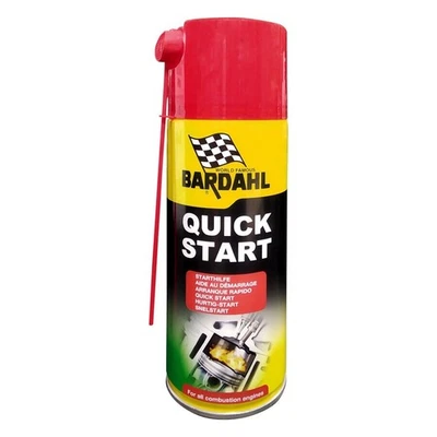 BARDAHL QUICK START 66104 SPRAY MANUTENZIONE AVVIAMENTO RAPIDO 400ML - Imagen 1 de 4
