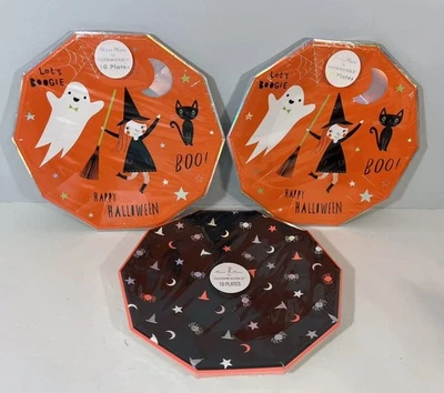 Meri Meri Halloween Paper Plates 9 Inch Three Sets of 10 Plates New - Image 1 of 4