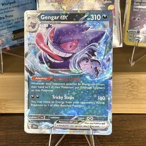 Gengar ex - 104/162 - Pokemon TCG Temporal Forces (2024) - NM - HOLO - Picture 1 of 5