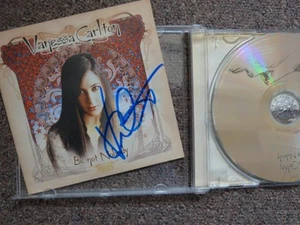 Autographe ORIGINAL SIGNED de la Chanteuse VANESSA CARLTON sur Jacket CD 2002 - Foto 1 di 3