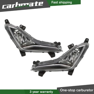 A Pair Bumper Fog Lights Lamp Fit For 2014-2015-2016 Hyundai Elantra - Bild 1 von 12