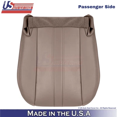 1996-2002 Para GMC Savana Van Couro Frente Passageiro Capa Inferior Neutra - Imagem 1 de 4