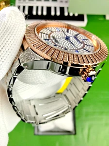 Invicta Specialty Pave Crystal Automatik Herrenuhr 34589 SS roségoldfarbenes Gehäuse - Bild 1 von 24