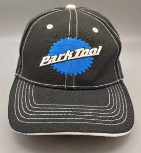 Park Tool Kappe Mütze Logo Bike Shop Tools schwarz verstellbarer Riemen bestickt neu ohne Etikett - Bild 1 von 11