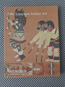 Sotheby's Fine American Indian Art Auction Catalog May 26, 1999 - Imagen 1 de 8