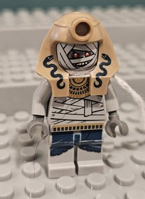 Lego Minifigure -Pharaoh's Quest Mummy Warrior 2 pha011 Minifig (7325)  Lot36