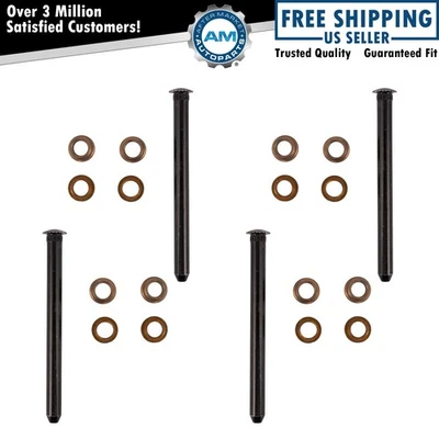 Door Hinge Pin & Bushings 4 Kits for GM New - Image 1 of 4