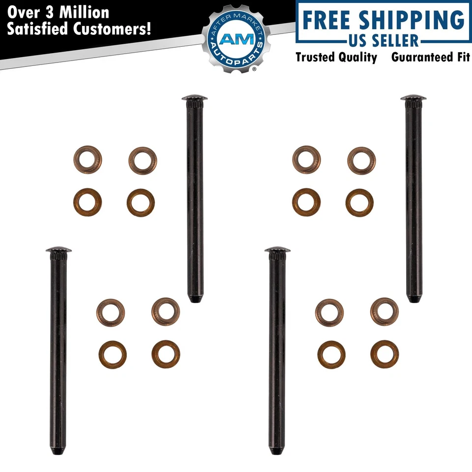 4 kits de pasadores y bujes de bisagra de puerta para GM nuevos Foto 1 de 4