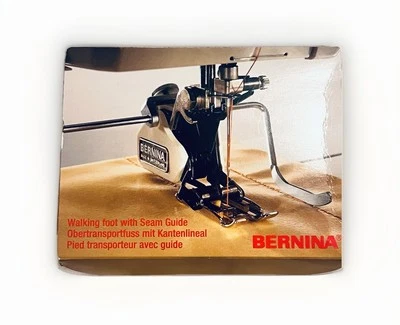Bernina Walking Foot With Seam Guide + Instructions Switzerland - 006 330 70 00 - Image 1 of 4