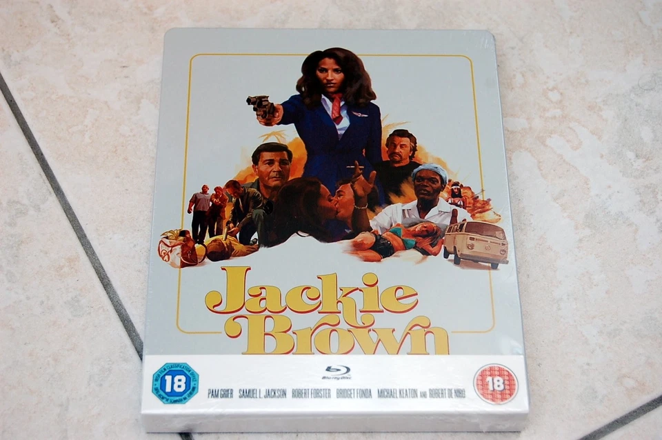 Jackie Brown Exclusive Steelbook Blu-Ray (UK Import ohne dt. Ton) - Image 1 of 1