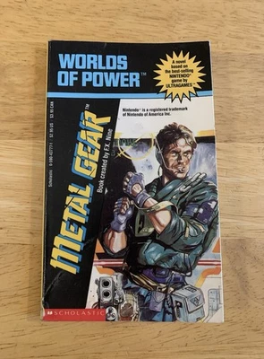 Worlds of Power #2 - METAL GEAR - Nintendo - Scholastic Paperback - 1990 - Image 1 of 4