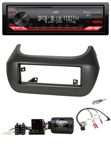 JVC DAB Lenkrad Bluetooth USB Autoradio für Fiat Fiorino Citroen Nemo Peugeot Bi - Bild 1 von 9