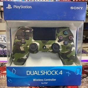 New: Sony DualShock 4 Wireless Controller PlayStation 4, Green Camouflage - Picture 1 of 3