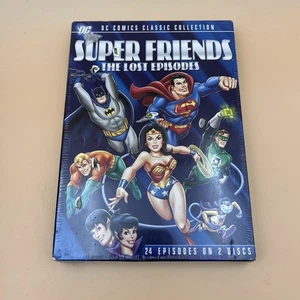 Super Friends: The Lost Episodes (DVD) 2-Discs. BRAND NEW FACTORY SEALED - Picture 1 of 2