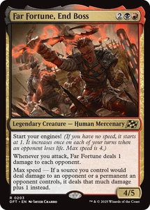 Far Fortune, End Boss 0203 ~ Rare NM MTG Aetherdrift - Foto 1 di 1