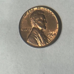 1964 RD #62 Lincoln Penny Rare Liberty On Edge And In God We Trust Edge Error - Picture 1 of 4