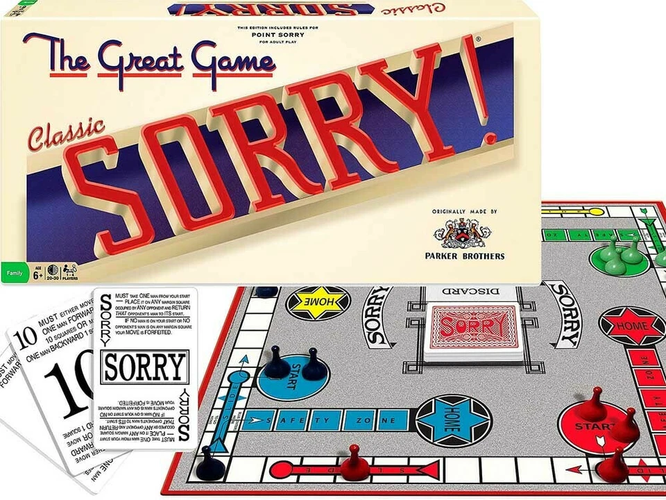 Sorry The Classic Edition Board Game - image 1 of 1