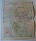 1902 Map of Turkey in Europe by Dodd Mead. Balkans, Serbia, Greece, Constantinop