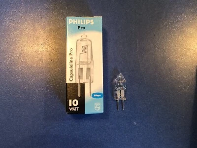 Philips Halogen Capsuleline Pro 4000h !! 13284 Halogen Lamps 12V G4 10W Dimmable - Image 1 of 2