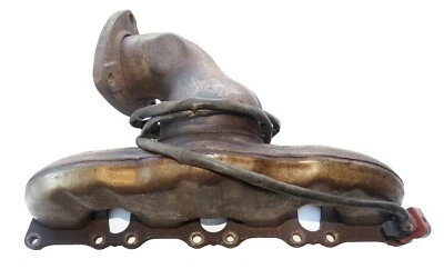 Colector de escape izquierdo Porsche Cayenne 4,5 L V8 2003-2006 OEM (lado del conductor) Foto 1 de 4