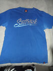 Mens Size M Saltrock Blue Mix Cotton T-Shirt Summer Top    Short Sleeves