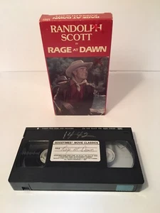 Randolph Scott in Rage At Dawn Goodtimes Home Video Auction Finds 702 - Picture 1 of 2