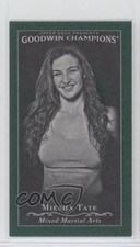 2016 Goodwin Champions Black & White Cloth Minis Lady Luck Back /25 Miesha Tate