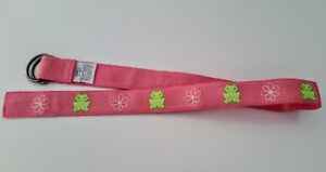 Gymboree Leapin Lily Pads Leaping Frog Belt 2003 vintage Size small 3 years