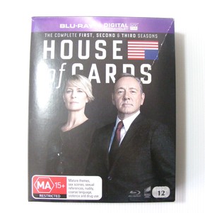 House Of Cards : Season 1, 2 and 3 Box Set (Blueray DVD, 2013)
