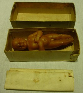 1896 Political Soap Doll by Andrew Jergens & Co. Cincinnati with Box.