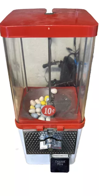 Full Size Gumball Machine with Stand Genuine Austrian Crystals Used