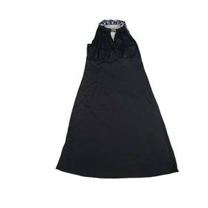 Vestido Ann Taylor Loft Sin Mangas Mujer Talla 2 Negro Corbata Espalda Elegante Formal - Imagen 1 de 7