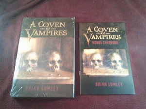 A Coven of Vampires by Brian Lumley (2007, HC) SIGNED limited with chapbook - Imagen 1 de 3