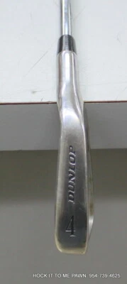Dunlop Tour TI 4 Iron Steel Shaft Factory Grip - Image 1 of 4