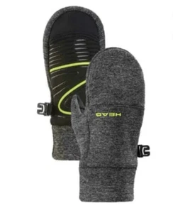 Brand New Youth Girls HEAD Kids’ Touchscreen Winter Gray Mittens Gray - Sz XS - Picture 1 of 2