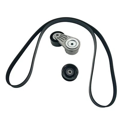 Serpentine Belt Tensioner Pulley Kit For Nissan NV1500 NV2500 NV3500 Frontier Foto 1 de 4