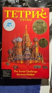 Disquetes Tetris The Soviet Challenge Pc/XT/A/Pc Game Big Box - Imagen 1 de 3