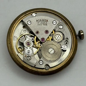 30,6mm läuft Vintage Roamer MST 430 Handaufzug Uhrwerk TEILE REPARATUR - Bild 1 von 10