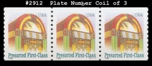 USA4 #2912 MNH PNC3 Pl #S11111 Juke Box (SV) - Picture 1 of 1
