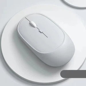 Portable ultrathin mute Wireless mouse Rechargeable for PC ipad Mac Windows - Picture 1 of 11