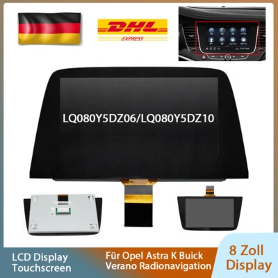 Display 8" con touch screen per Opel Astra K e Buick Verano radionavigazione FL - Immagine 1 di 4