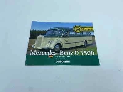 FASCICOLO PER MODELLINO MERCEDES-BENZ O 3500 1949 BUS COLLECTION 1:72 (10) - Immagine 1 di 4