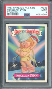 1987 Topps Garbage Pail Kids 11th Series #433a Porcelain Lynn PSA 9 MINT Os11 - Picture 1 of 2