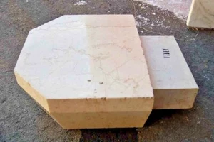 + Solid Marble wall pedestal for your statue + 12" x 14" + chalice co. (CU95) - Picture 1 of 4