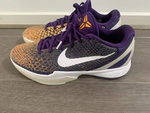 Nike kobe 6 Gradient Lakers size 11 us. - Picture 1 of 6