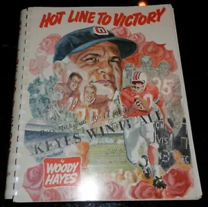 Hot Line to Victory by Woody Hayes 1969 SIGNED AUTOGRAPH FULL BECKETT LETTER COA - Picture 1 of 10