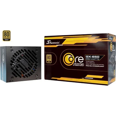 Seasonic CORE GX-650-V2 650W, PC-Netzteil, schwarz