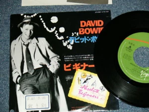 DAVID BOWIE Japan 1986 07VA-1031 PROMO NM 7"45 ABSOLUTE BEGINNERS - Imagen 1 de 8